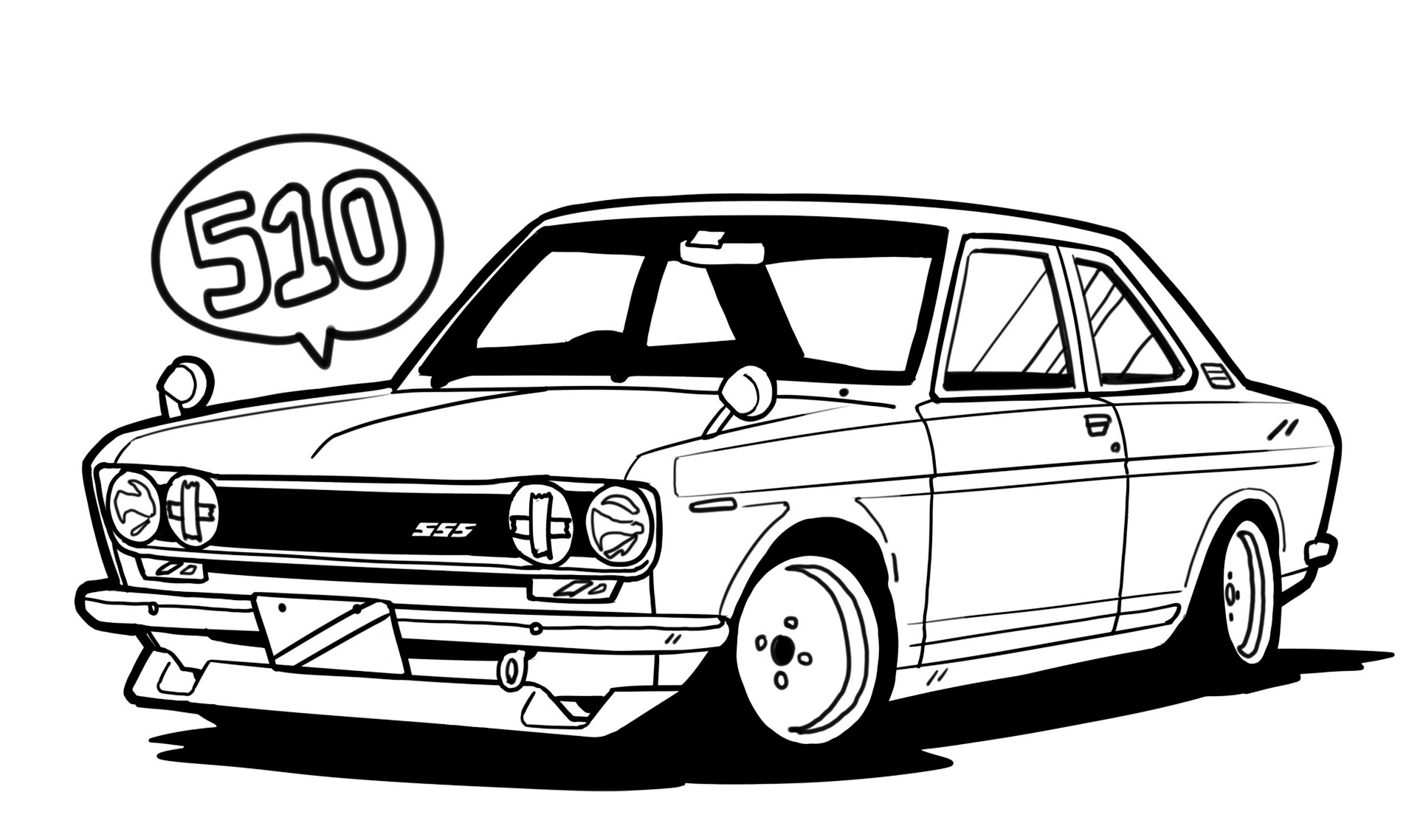 Art corner stave off coronavirus boredom with an official nissan coloring book japanese nostalgic car