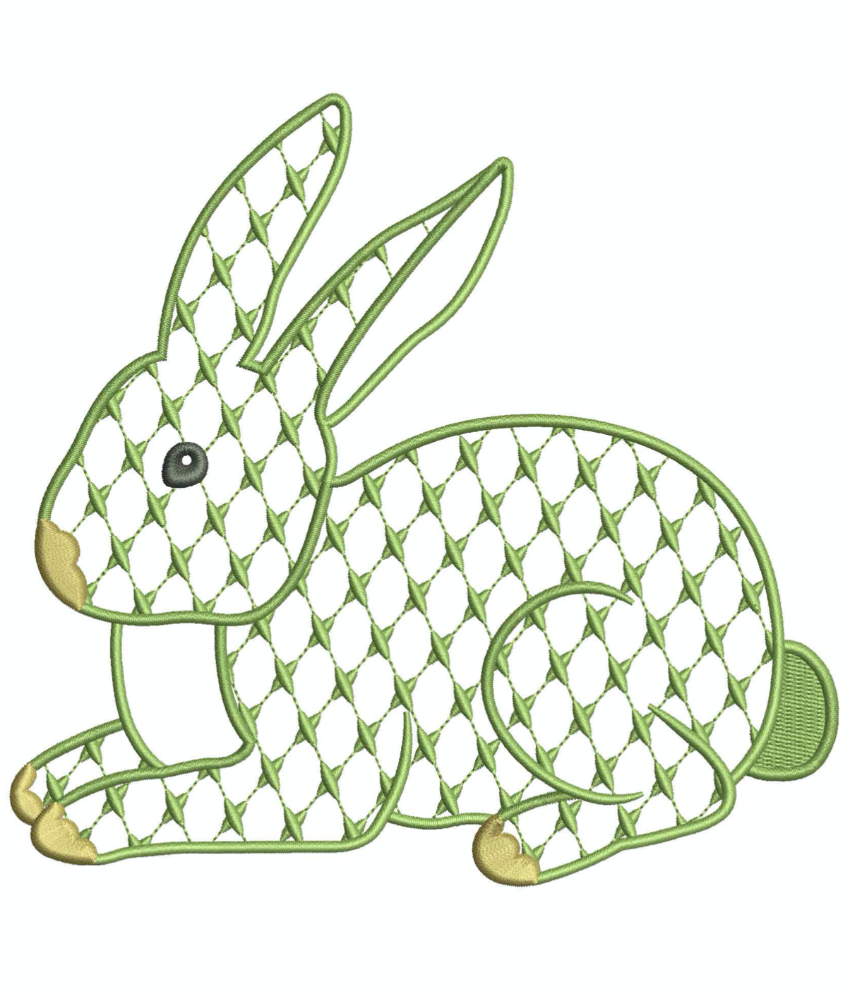 Chic bunny hunch for embroidery â shuler studio