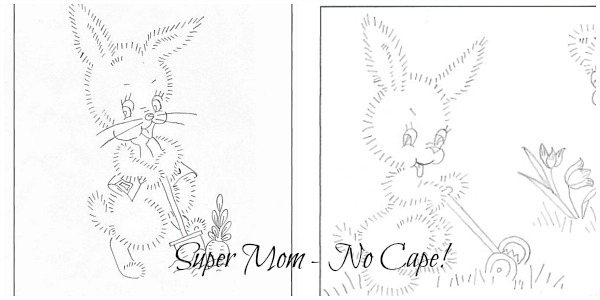 Vintage easter embroidery patterns