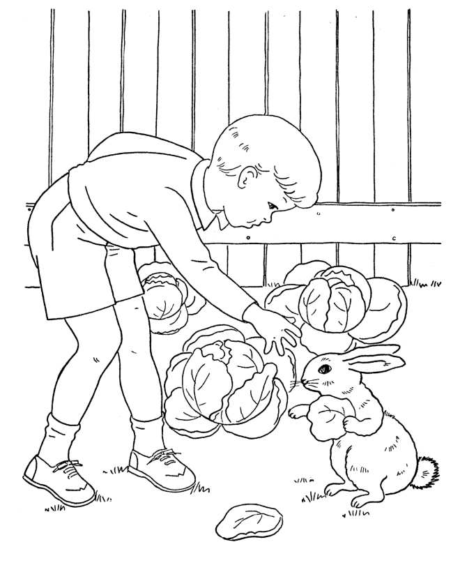 Bluebonkers boy coloring pages