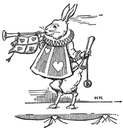 Public domain images hare rabbit playing trumpet hearts proclamation public domain