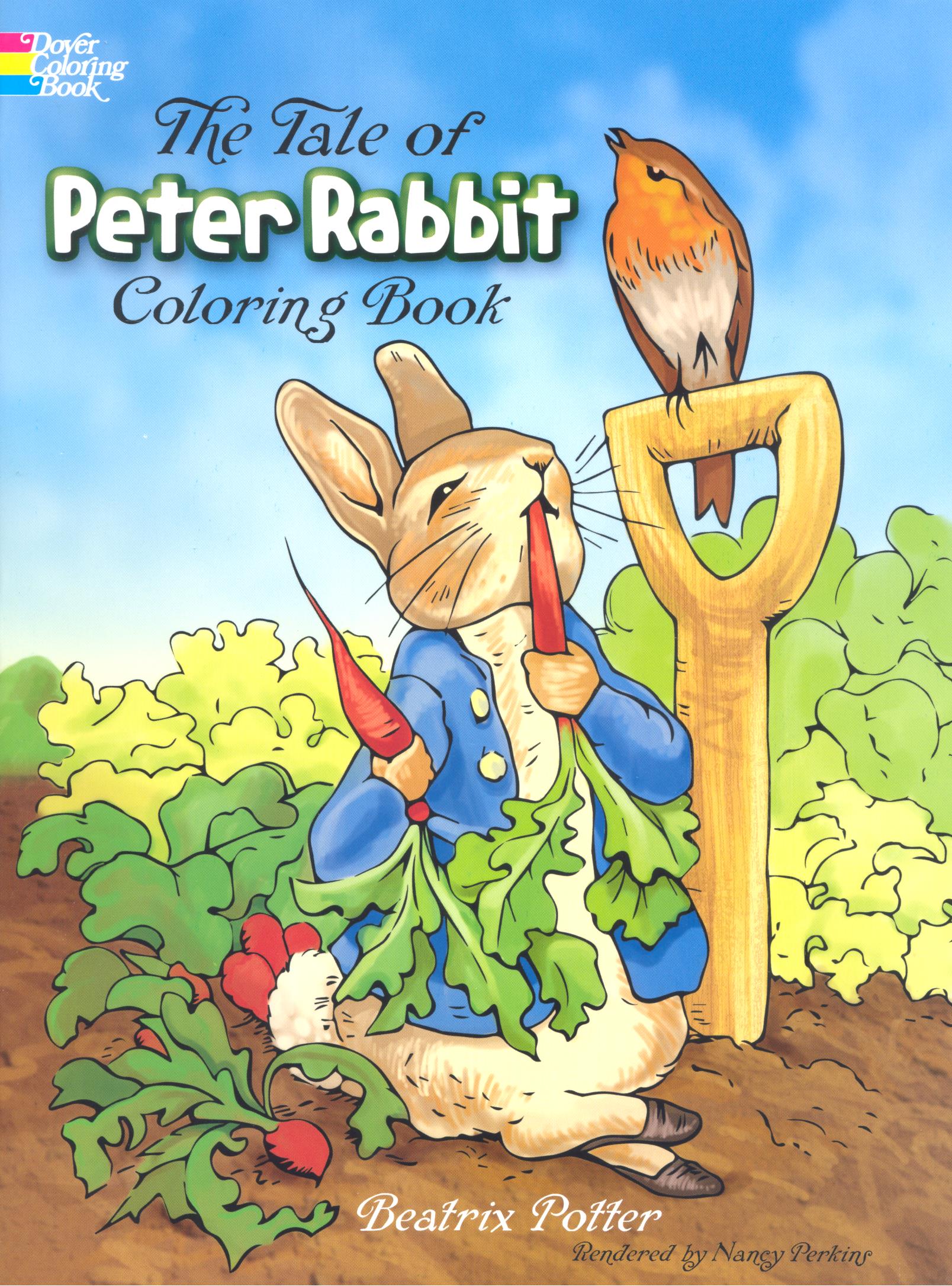 The tale of peter rabbit coloring book gospel publishers usa