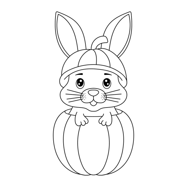 Thousand colouring pages rabbit royalty