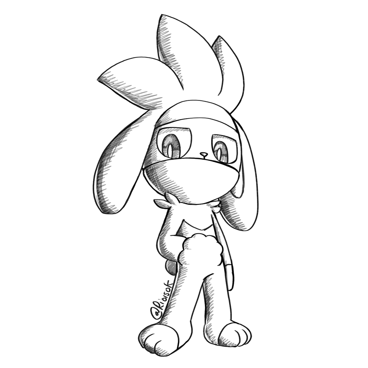 X äçnukiïãdoodle a day inktober bun is watching raboot pokemon httpstcoepbgwrfnwã x