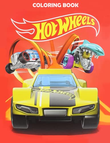 Hot wheels coloring book hot wheels coloring pages for boys girls kids ages