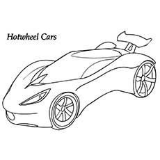 Top free printable hot wheels coloring pages online