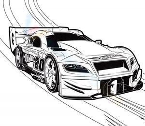 Free collection of hot wheels coloring pages for all ages