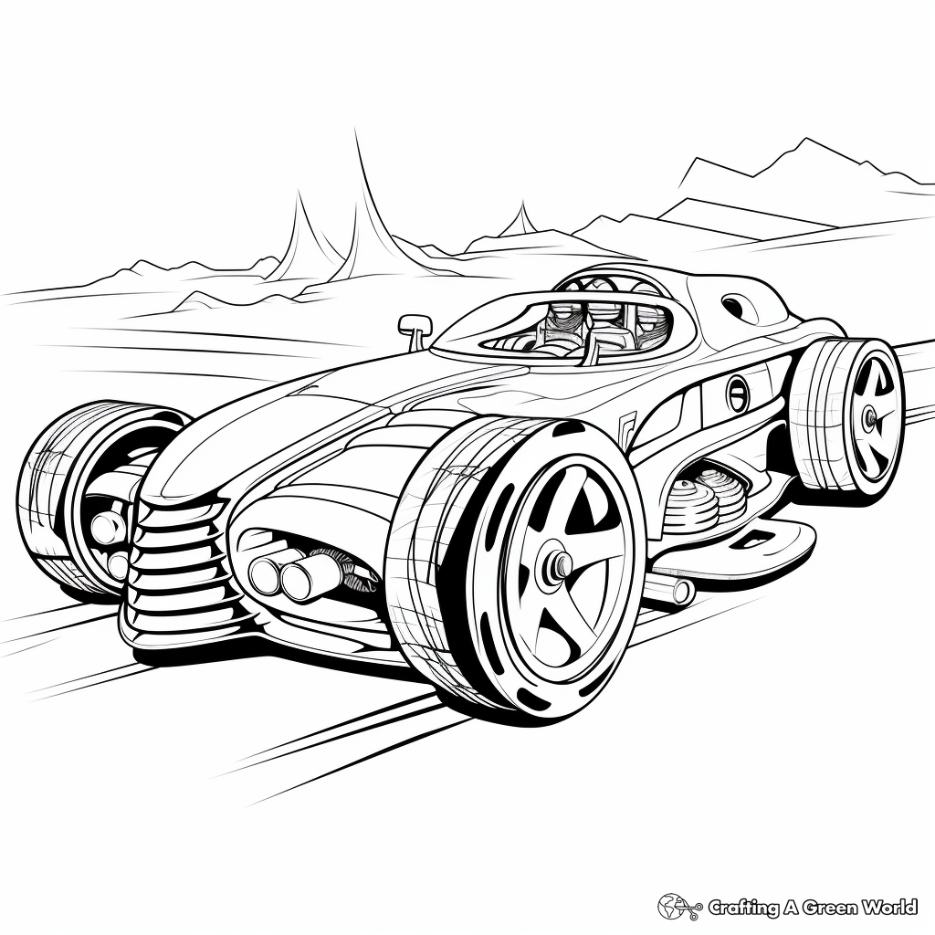 Car for adults coloring pages