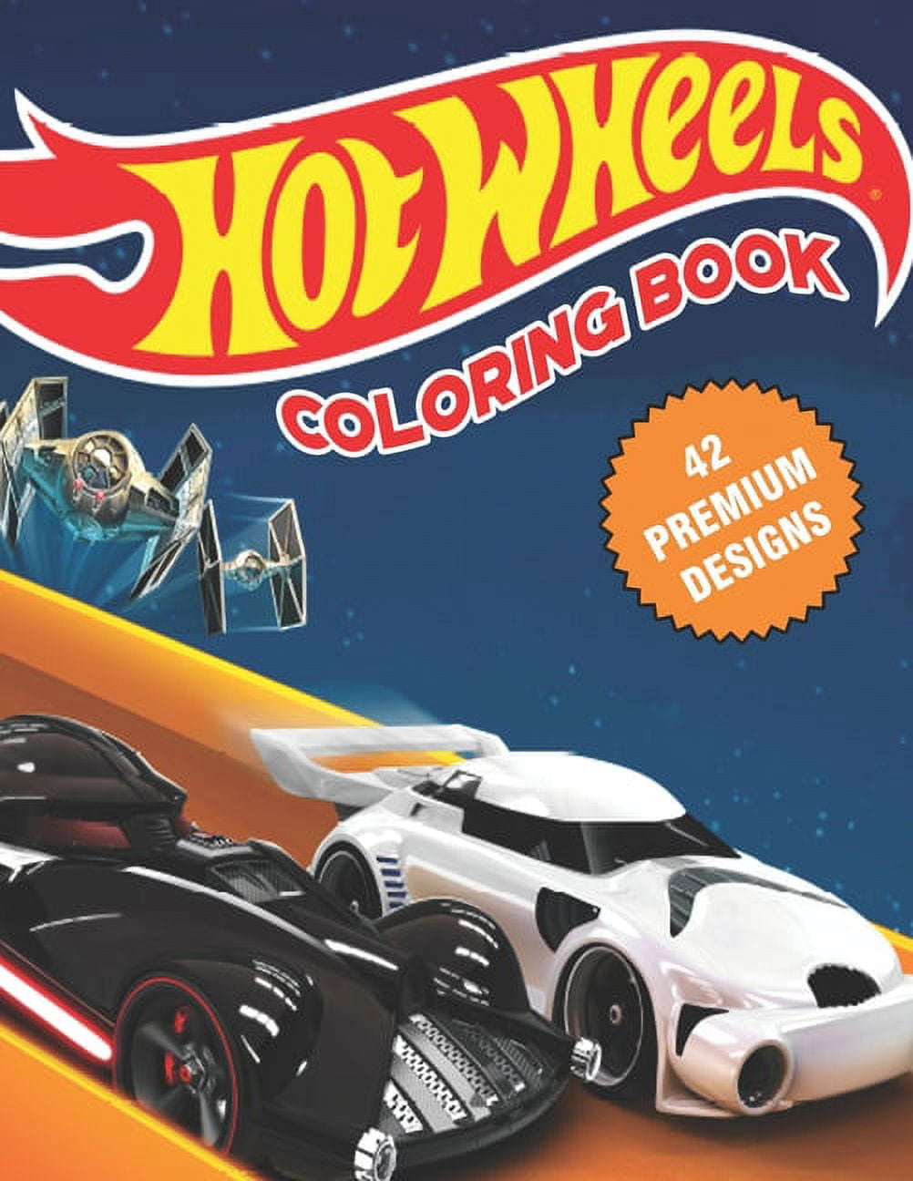 Hot wheels coloring book great coloring book for kids and adults