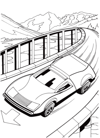 Coloring pages hot wheels coloring pages for kids