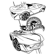 Top free printable hot wheels coloring pages online