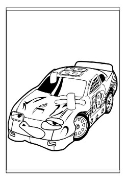 Get your kids excited with the roary the racing car coloring pages collection