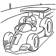 Top race car coloring pages for your little ones