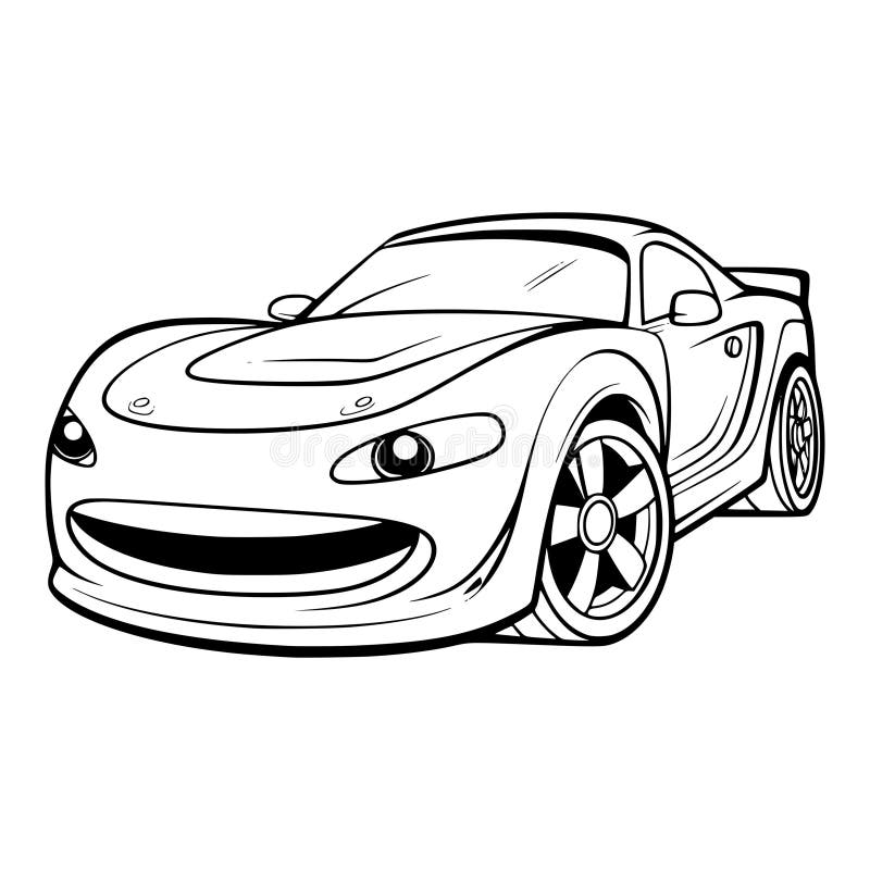 Racing car coloring pages stock illustrations â racing car coloring pages stock illustrations vectors clipart