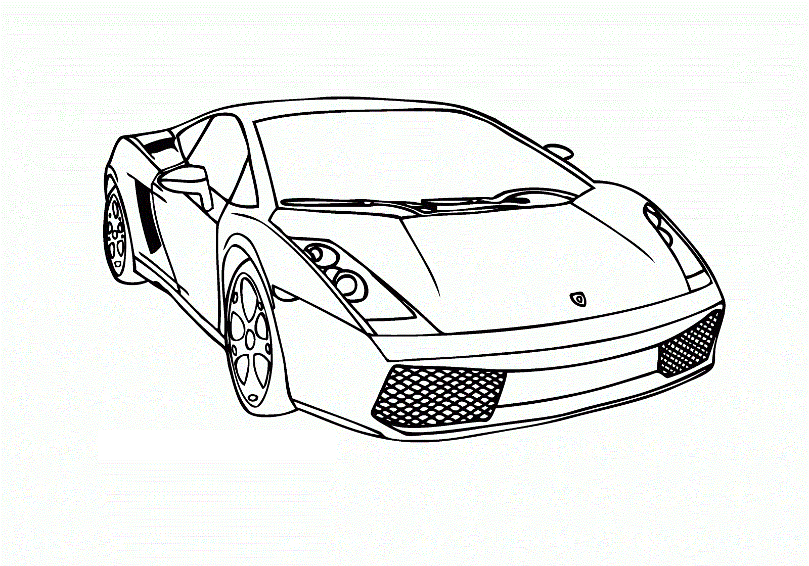 Free printable race car coloring pages for kids