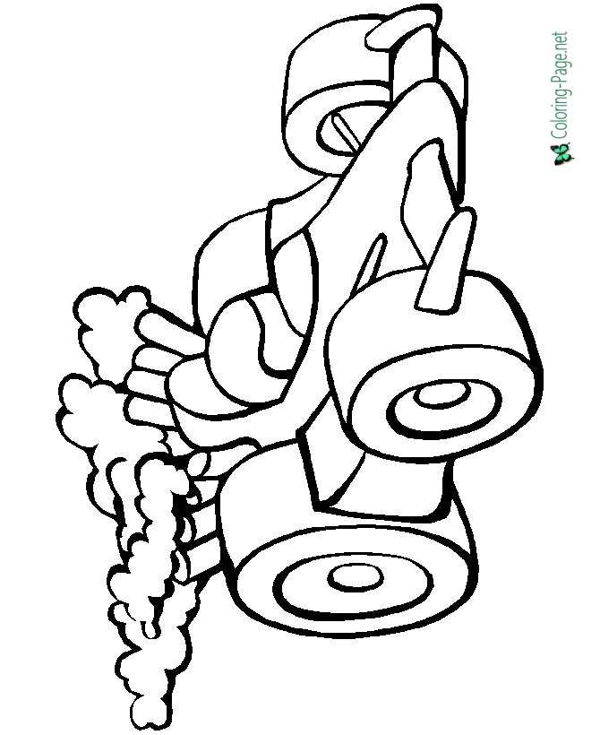 Racecar coloring pages