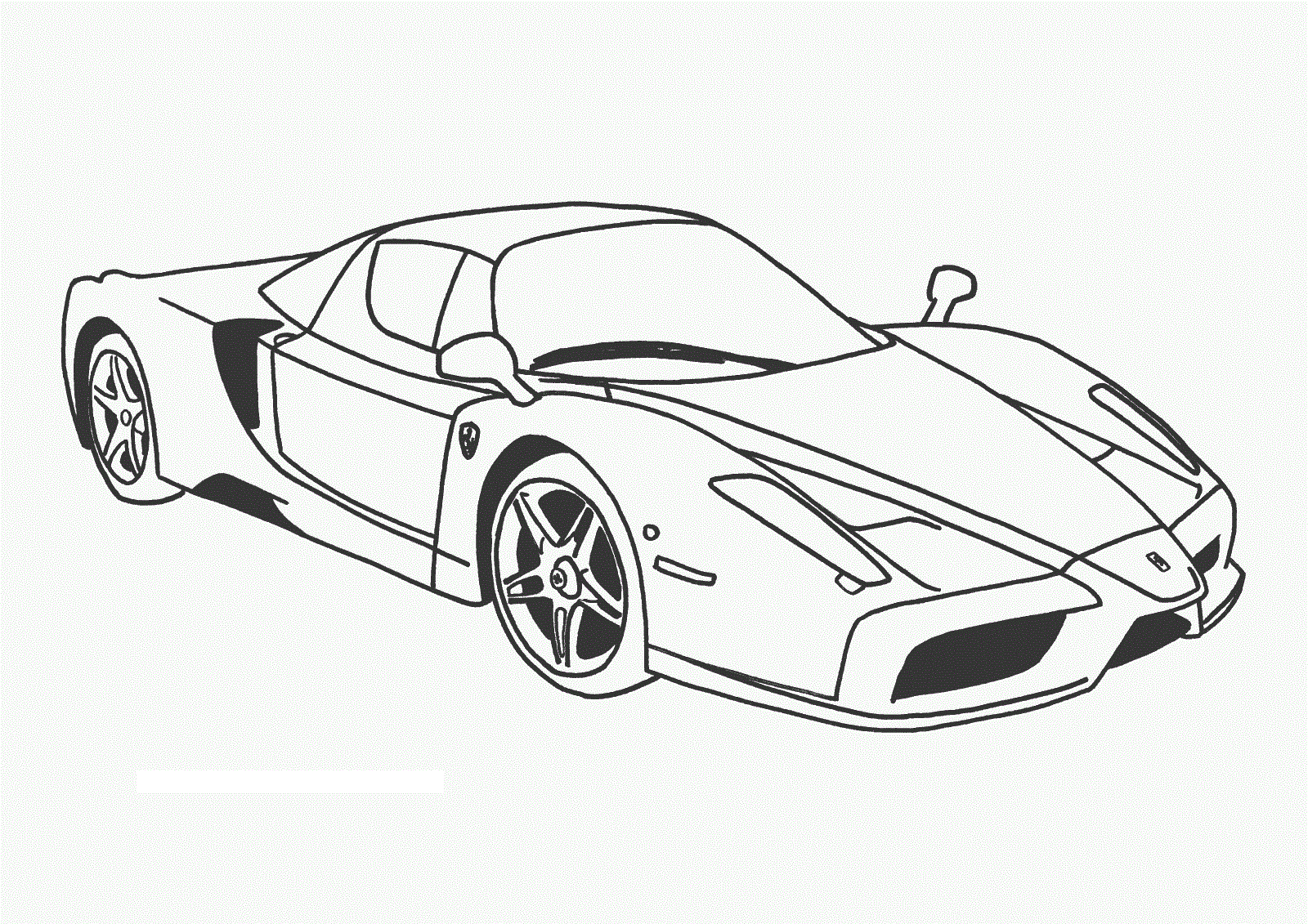 Free printable race car coloring pages for kids