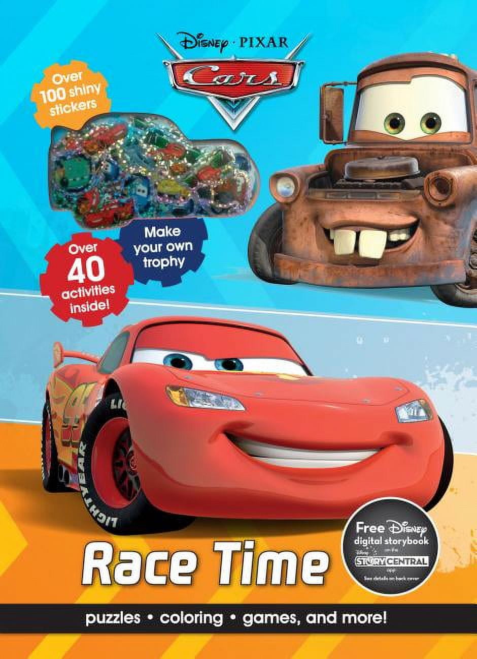 Disney pixar cars race time puzzles coloring games and more