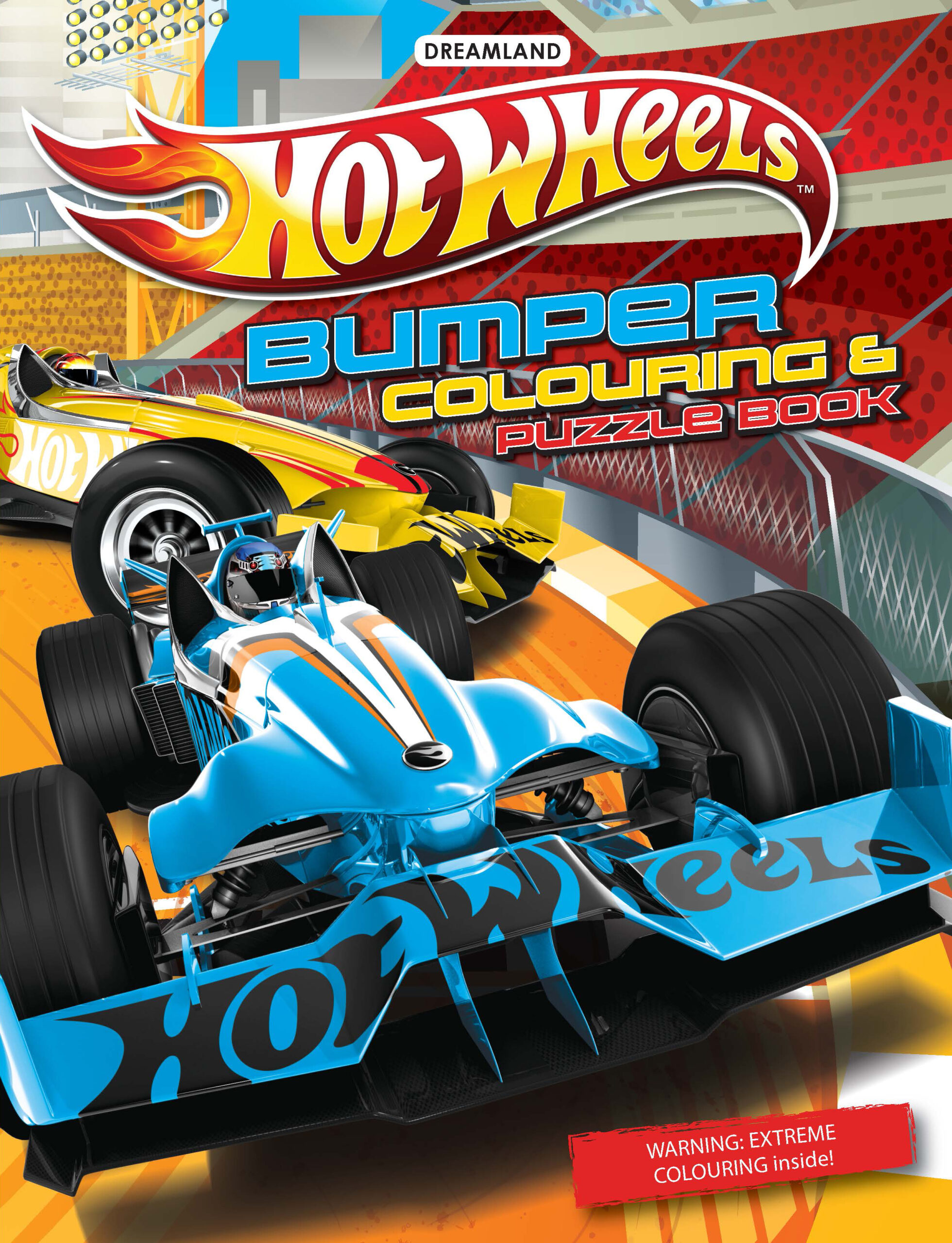 Hot wheels bumper colourg puzzle book