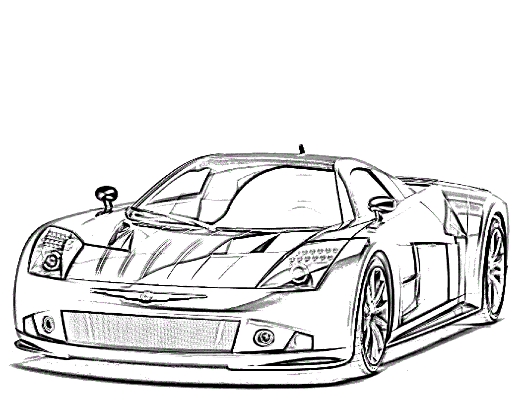 Free printable race car coloring pages for kids