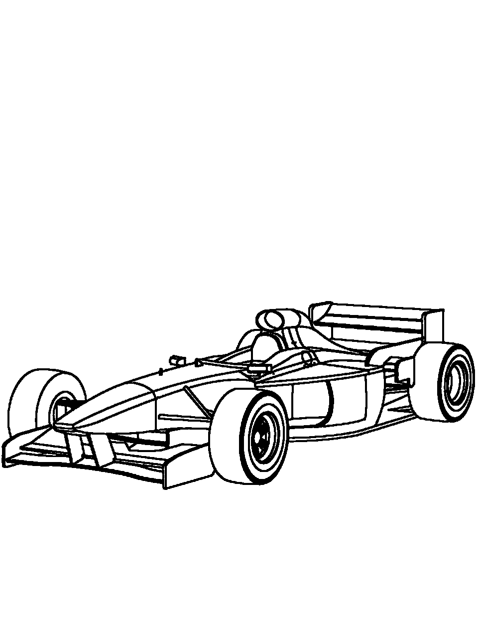 Race car coloring pages free printable sheets