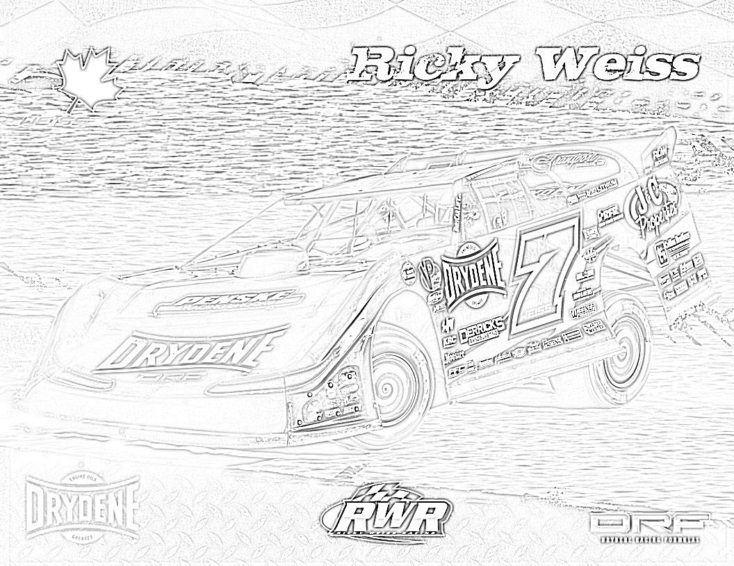 Ricky weiss racing on x a couple of our favorites pictures so far thank you to joey haukos rick burke for sharing print off your own teamdrydene ricky weiss racing coloring