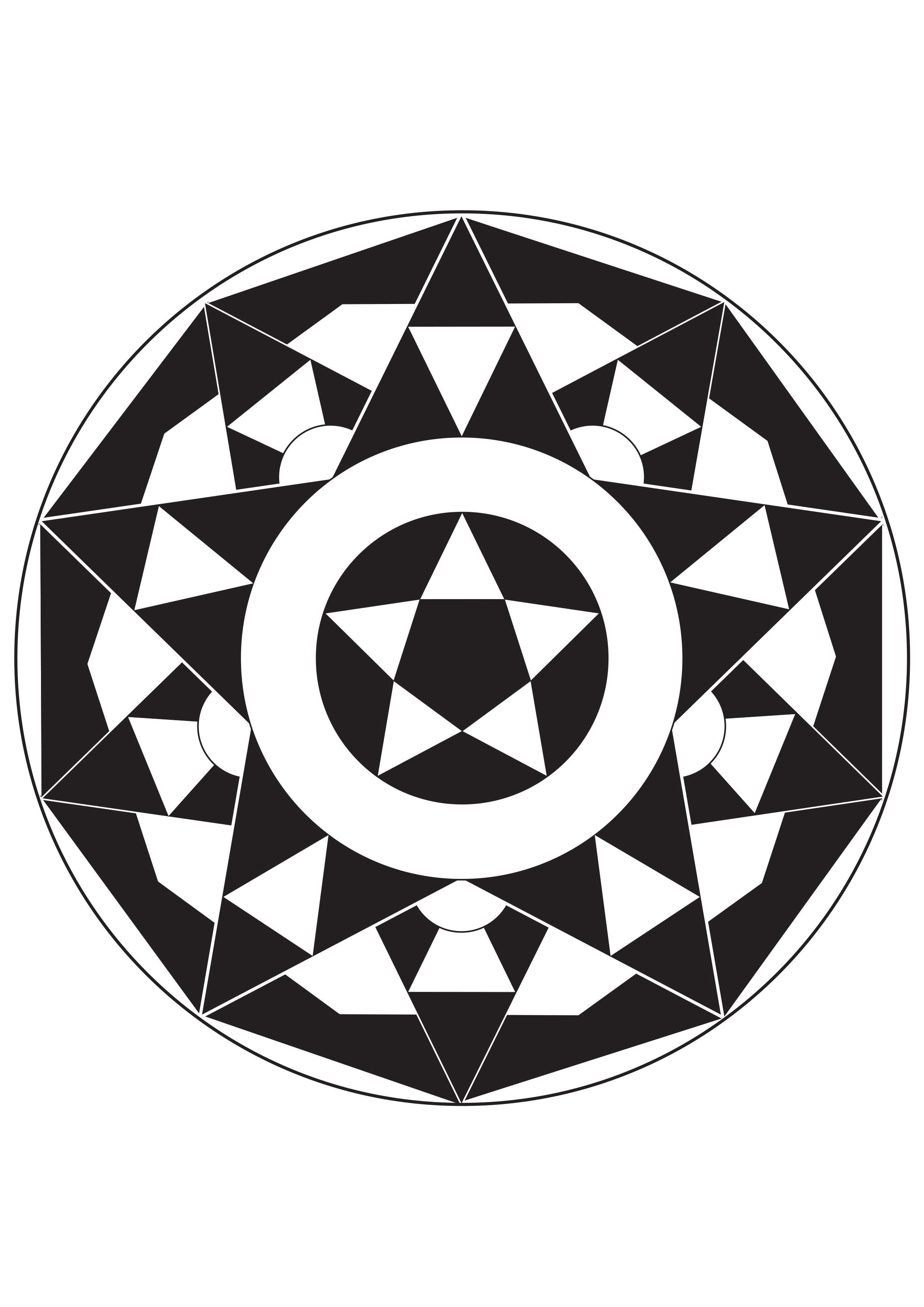 Mandala star