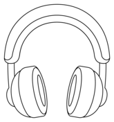 Radio emoji coloring page free printable coloring pages