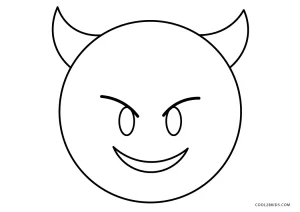 Free printable emoji coloring pages for kids