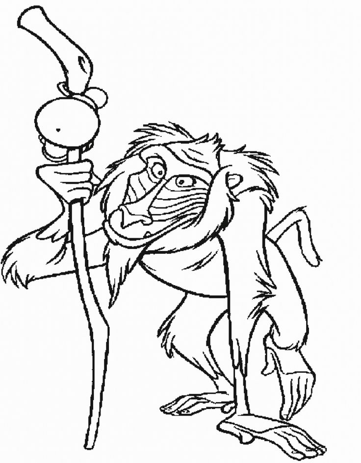 Lion king rafiki coloring pages k worksheets horse coloring pages coloring pages lion king drawings