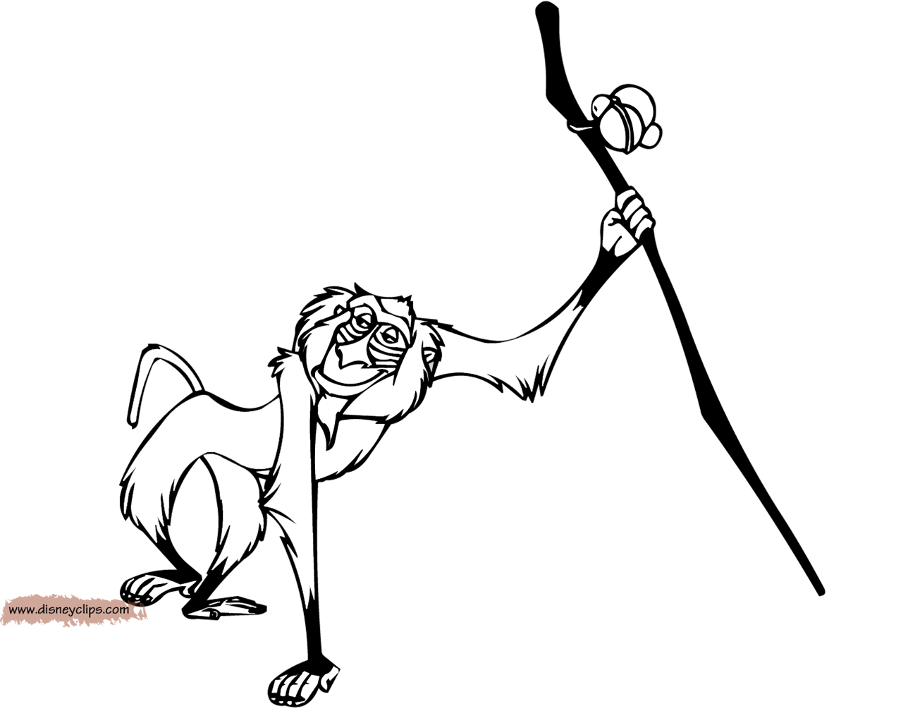 The lion king coloring pages