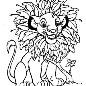 Lion king coloring pages printable for free download