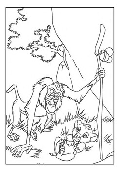 Printable lion king coloring pages for kids inspire creativity and imagination