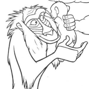 Lion king coloring pages printable for free download