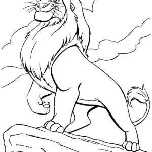 Lion king coloring pages printable for free download