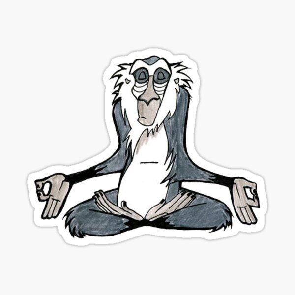 Rafiki fanart sticker for sale by afterlives