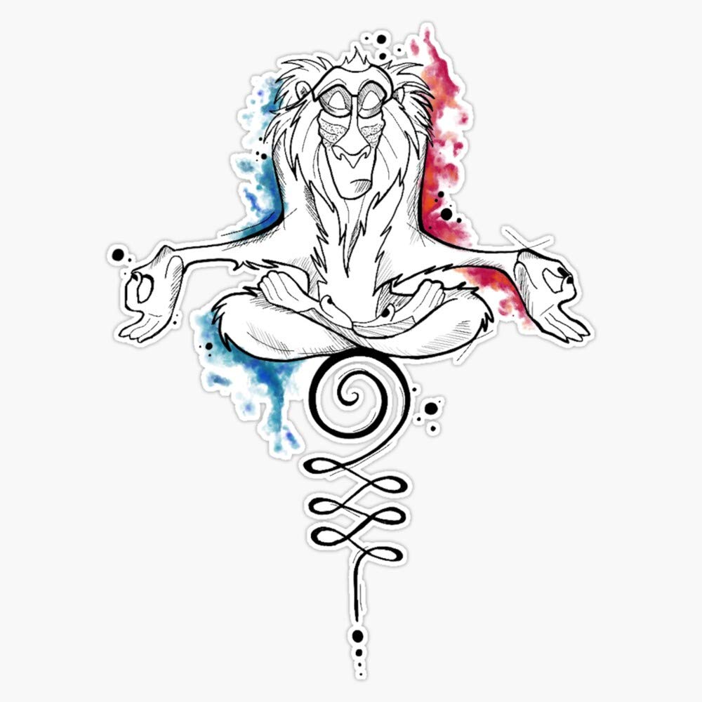 Evan decals watercolor rafiki sticker vinyl bumper sticker decal waterproof inch evan