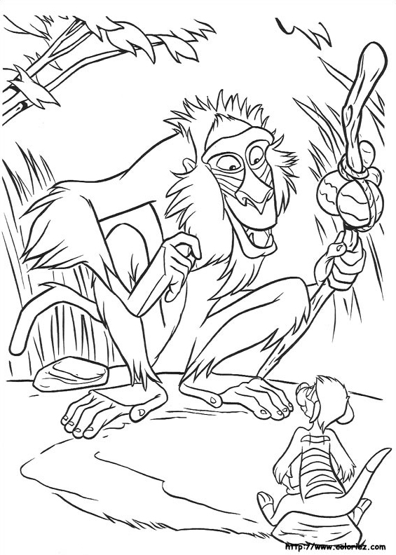 The lion king coloring pages printable