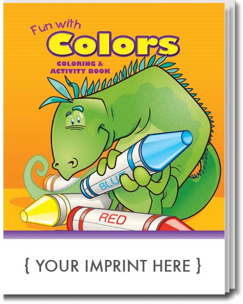 Fun with colors coloring book with your logo