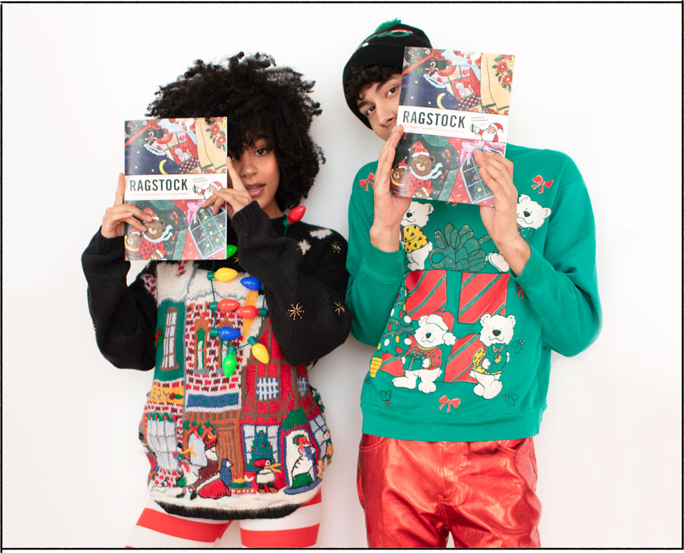 Ragstock creates coloring book based off of ugly christmas sweaters