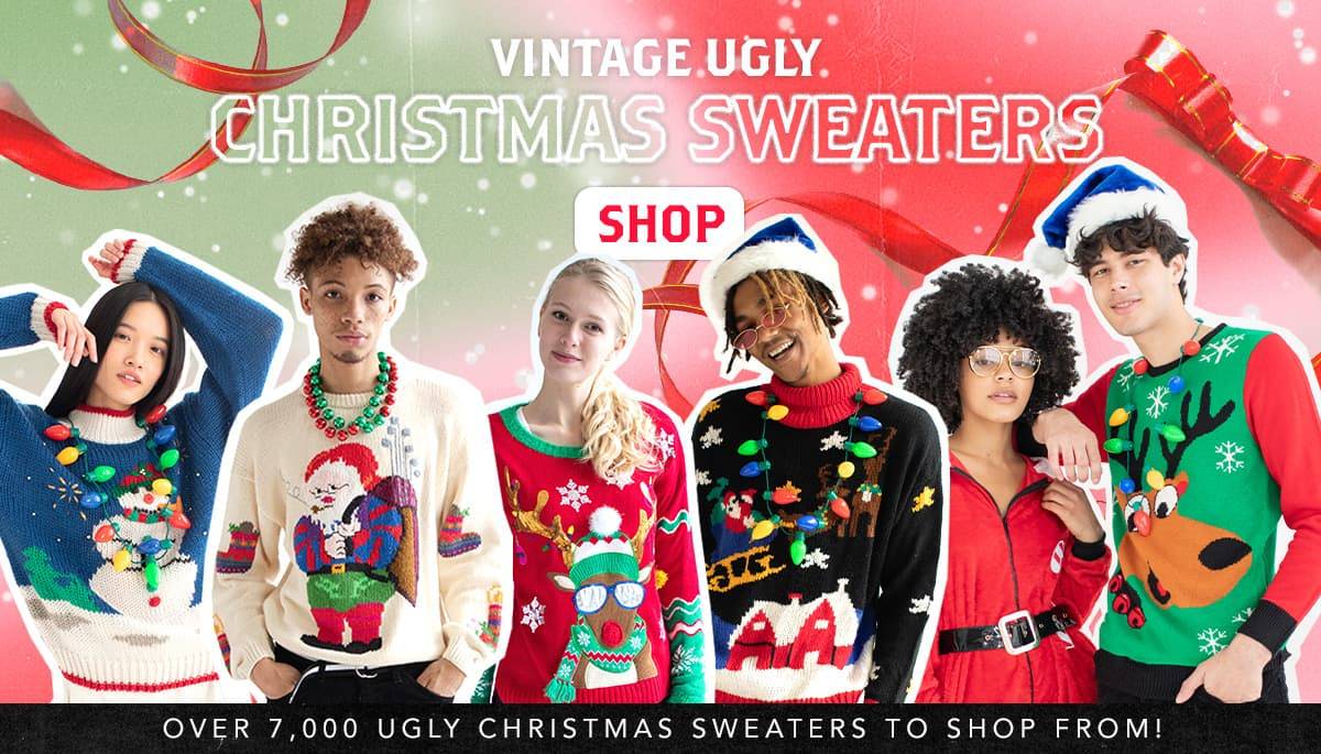 Ugly christmas sweaters