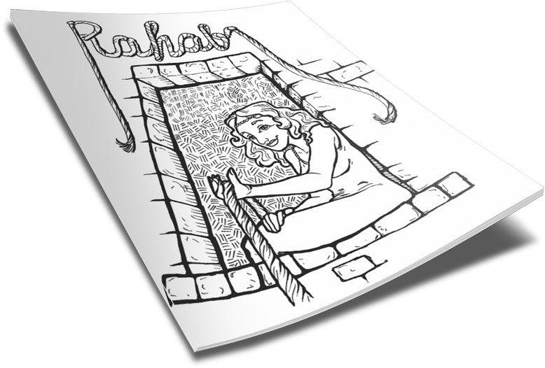 Rahab coloring page