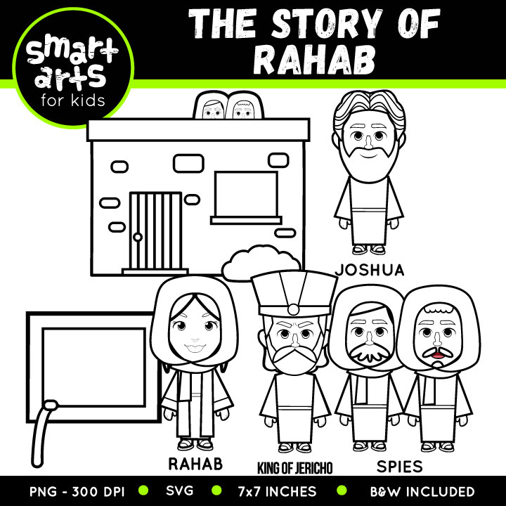 The story of rahab clip art