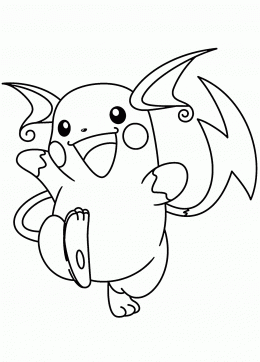 Raichu pokemon coloring pages for kids pokemon characters printables free pokemon skizze ausmalbilder pokemon ausmalbilder