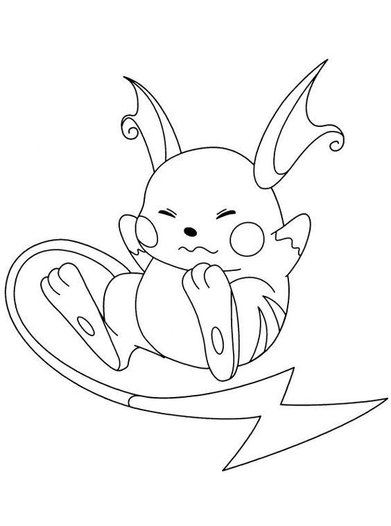 Gallery pages raichu by coloringfold on