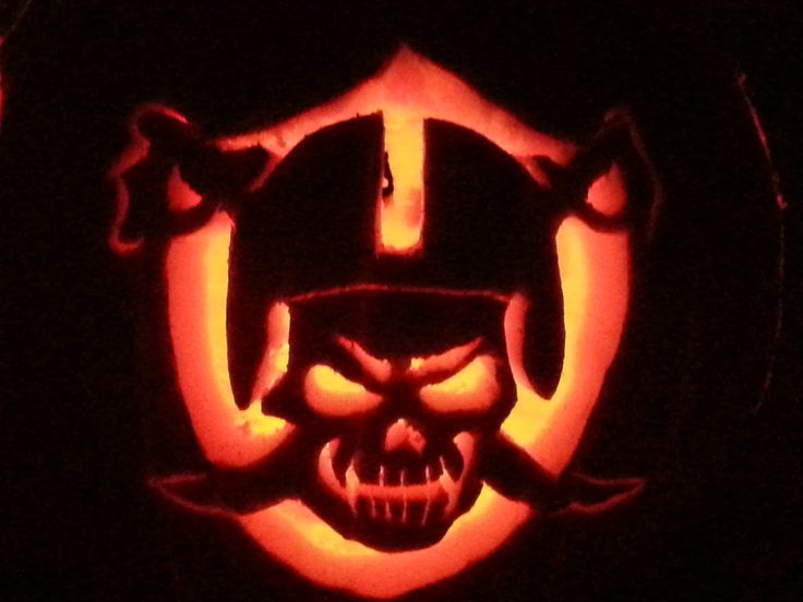 Raiders pumpkin pumpkin carving pumpkin carving