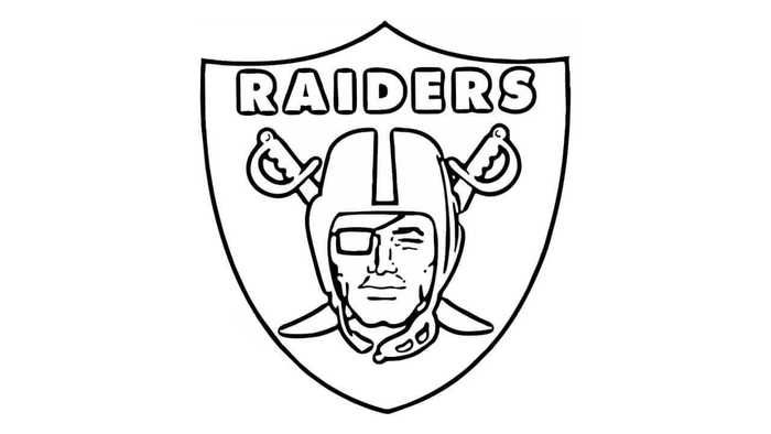 Nfl logo coloring pages printable pdf