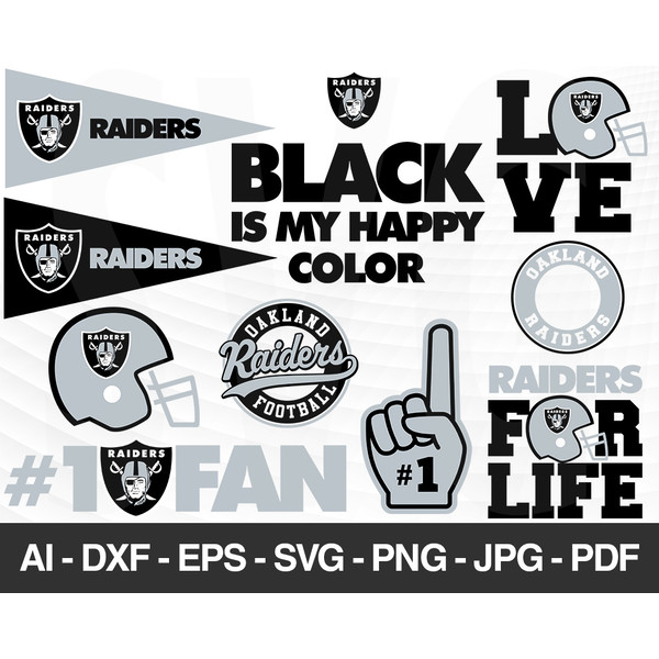 Oakland raiders svg oakland raiders files raiders logo fo