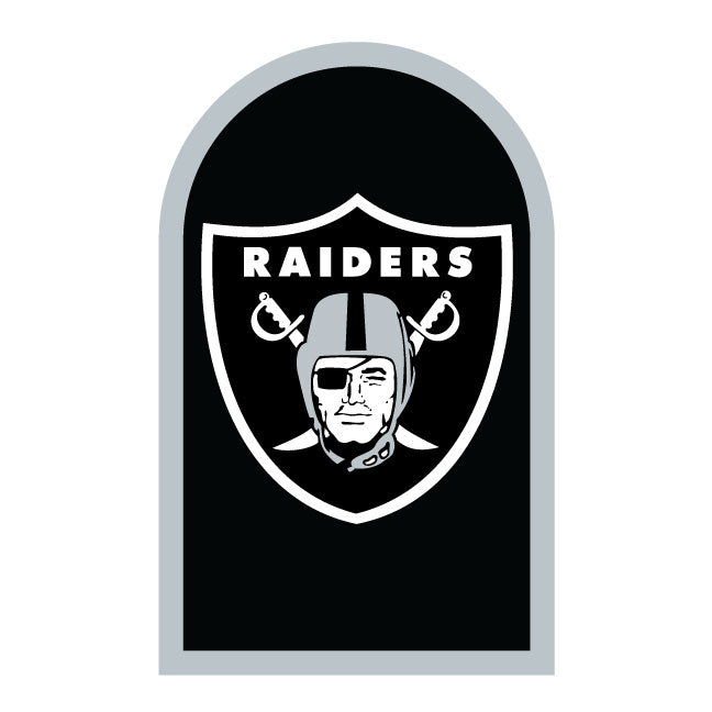 Las vegas raiders mailbox logo