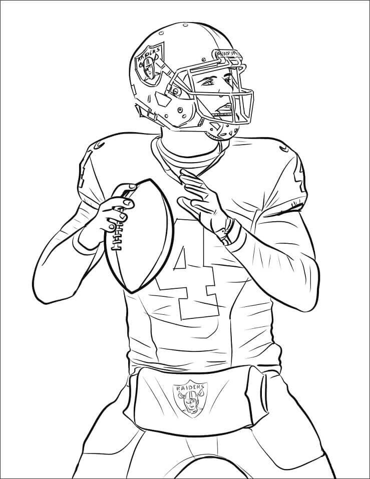 Super bowl image coloring page